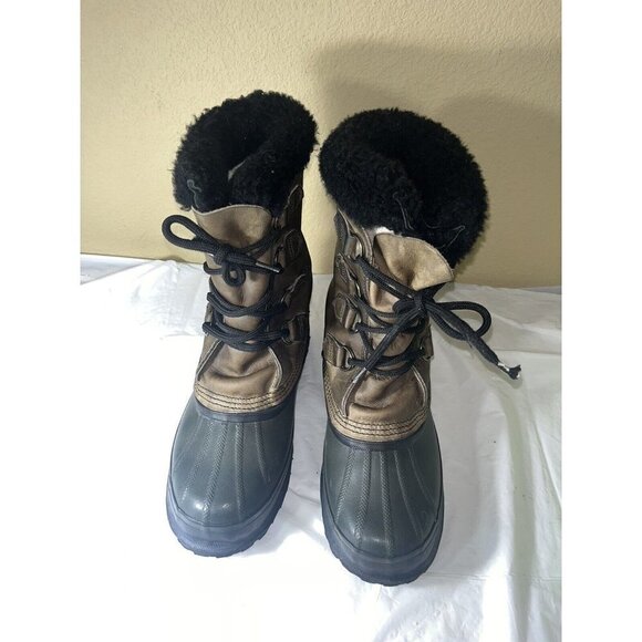 Sorel Caribou Winter Waterproof Boots Women’s 6 Made In Canada - Picture 1 of 12